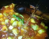 A picture of step 4 of Loki daal.