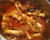 A picture of step 2 of Paya curry.
