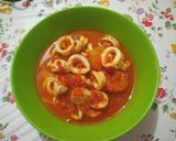 Foto langkah ke 6 dari resep Cumi Saos Tomat.