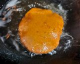 सिंघाड़ा आटा पूरी कद्दू की सब्जी और दही रेसिपी चरण 4 फोटो