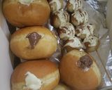 A picture of step 2 of My second method donut.