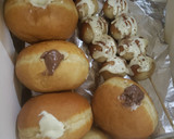 A picture of step 2 of My second method donut.
