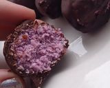 Pas rețetă Batoane Bounty vegane cu fructe de pădure 5 fotografie