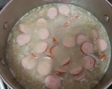 Foto del paso 5 de la receta: Trigo con leche y hot dog