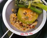 Hình bước làm 3 của món Sâm bí đao,bông cúc