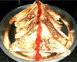 ब्रेड चीज़ सैंडविच(bread cheese sandwich recipe in hindi) रेसिपी चरण 4 फोटो