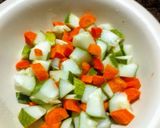 A picture of step 3 of Crunchy Vegetable.