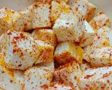 A picture of step 2 of Shahi paneer.