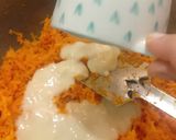 A picture of step 2 of Carrot Halwa or Gajar Halwa.