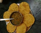 A picture of step 9 of Matar mushroom with dal makhani masala.