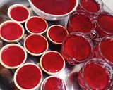 Hình bước làm 3 của món Jelly thanh long