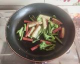 A picture of step 6 of Tawa Fish with seasonal Veggies.