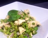 Foto del paso 4 de la receta Pollo y guisantes con aires de trufa