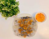 A picture of step 4 of Bánh Cuốn Made with Rice Paper (for Vietnamese Expats).
