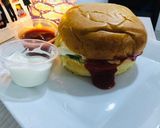 A picture of step 6 of Sandwich burger.