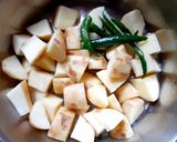সাদা আলুর তরকারি রেসিপির ধাপ 1 ছবি