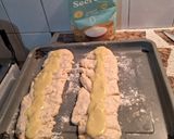 Foto del paso 9 de la receta: Pan Trenzado Relleno con Crema Pastelera y Pasas de Uva