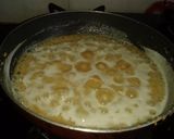 A picture of step 6 of Moong dal halwa.