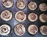 Muffin formában sült kakaós csiga recept fázis 5 fotója