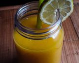 A picture of step 1 of Mango Lemonade.