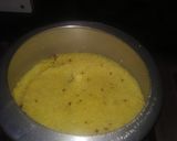 A picture of step 2 of Kodo millet pongal.
