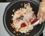 รูปขั้นตอนการทำที่ 3 ของ พริกหวานอบชีส