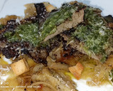 Foto del paso 4 de la receta: Hígado de cordero en salsa pesto