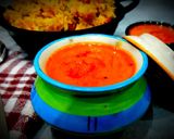 A picture of step 4 of Raw turmeric chutney.