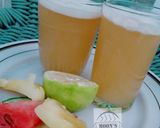 A picture of step 4 of Mix fruits juice.