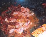 Gambar langkah 1 resipi Nasi Goreng Daging.