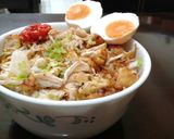 Foto langkah ke 8 dari resep Bubur Ayam Ala Abang Gerobak.