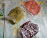 Pas rețetă Cookies în culori cu ciocolată 2 fotografie