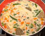 A picture of step 9 of Coconut Milk Vegetable Pulao.