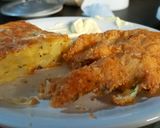 Foto del paso 10 de la receta: Milanesa de pollo con tortilla