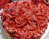 रेड व्हेलव्हेट केक (Red velvet cake recipe in marathi) रेसिपी स्टेप 6 फोटो 