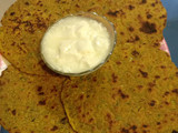બાજરા ના મેથી કોથમીર લસણ ના ક્રીસપી ઢેબરા