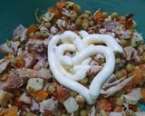 Foto del paso 7 de la receta: Mayonesa de ave con lata de jardinera