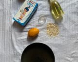 A picture of step 1 of Honey Mango Crepe!.