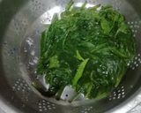 A picture of step 2 of Spinach with Indian Cottage Cheese.