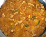 A picture of step 13 of Authentic Thai Red Chicken Curry.