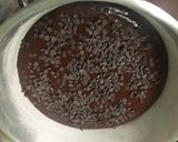 A picture of step 5 of Eggless Chocolate Cake.