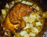 صورة لخطوة 6 من وصفة طاجين زيتون بالدجاج 👌🐓😋