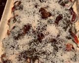 A picture of step 5 of Seasonal Vegetable and pesto puff pastry tart.