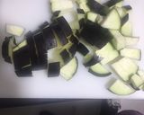 Foto del paso 2 de la receta Berenjenas sofritas con tomate y queso