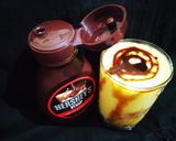 A picture of step 4 of Mango shake.