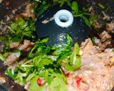 A picture of step 2 of Nargasi Koftay.