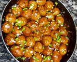 A picture of step 4 of Meat balls roasted in spicy sauce!.