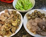 Hình bước làm 2 của món Bún sườn mọc chua !