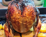 Foto del paso 3 de la receta: Pollo sentado a la cerveza ( también llamado pollo violado!
