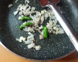 A picture of step 1 of Crispy Bhindi fry.